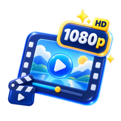 انتخاب کیفیت ویدیو تا 1080p